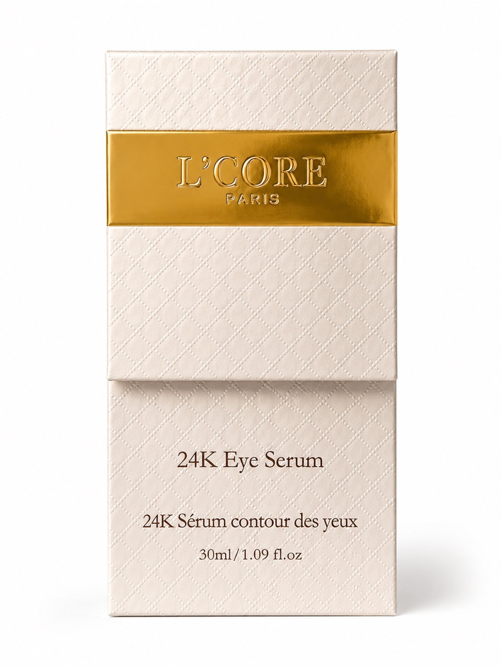 L’Core Paris 24K Gold Eye Serum 30ml / 1.09 oz NIB Anti-Aging Luxury Skincare